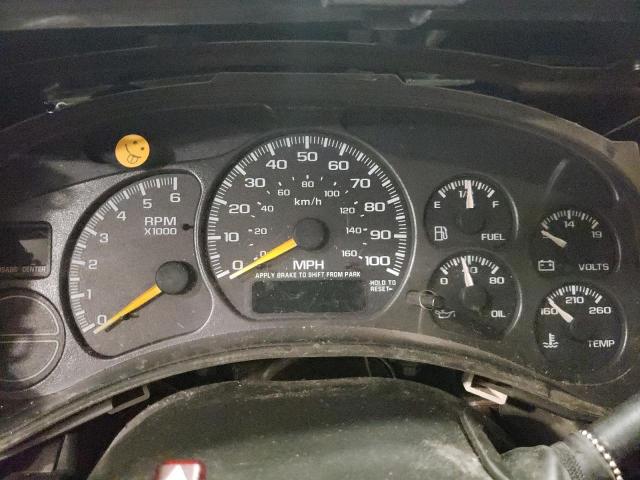 Photo 9 from auction – 2002 CHEVROLET AVALANCHE with VIN 3GNEK13T32G177188