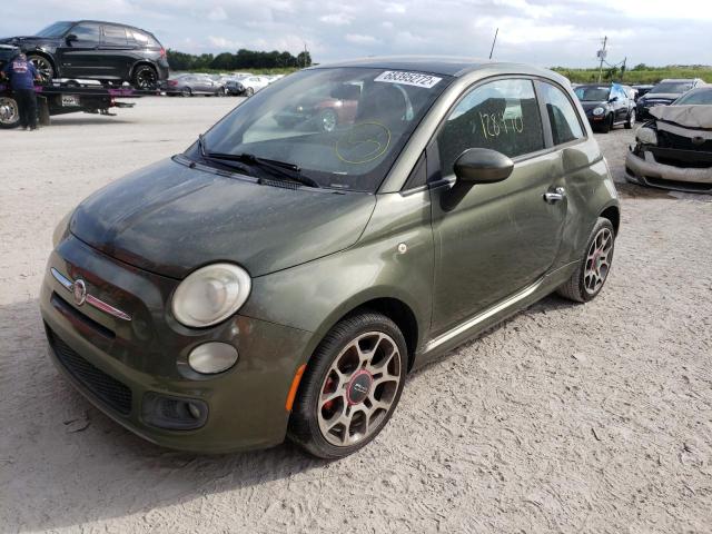 FIAT 500 SPORT 2012 with VIN 3C3CFFBR2CT110151 - Photo from auction