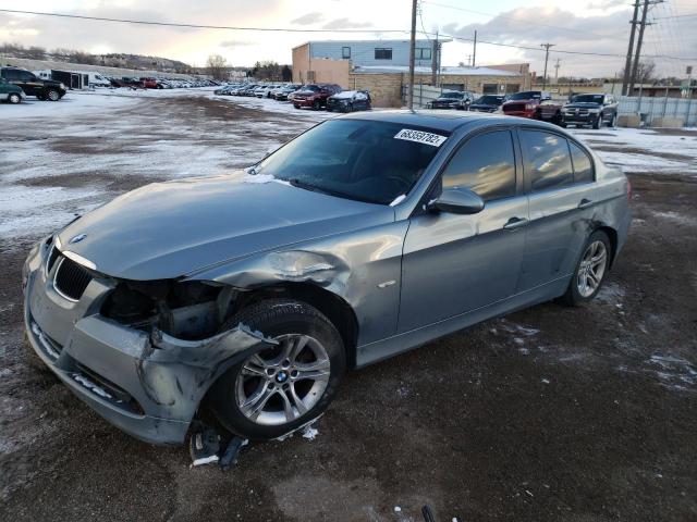 BMW 328 I 2008 with VIN WBAVA33558K055228 - Photo from auction