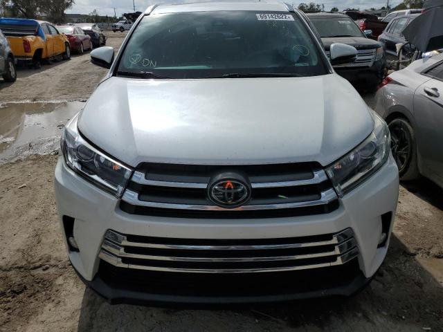 Photo 5 from auction – 2018 TOYOTA HIGHLANDER with VIN 5TDYZRFH9JS271129