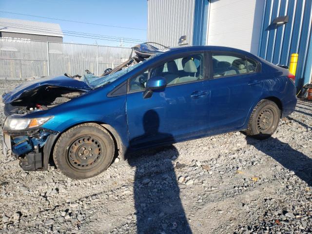 HONDA CIVIC LX 2013 with VIN 2HGFB2E47DH019305 - Photo from auction