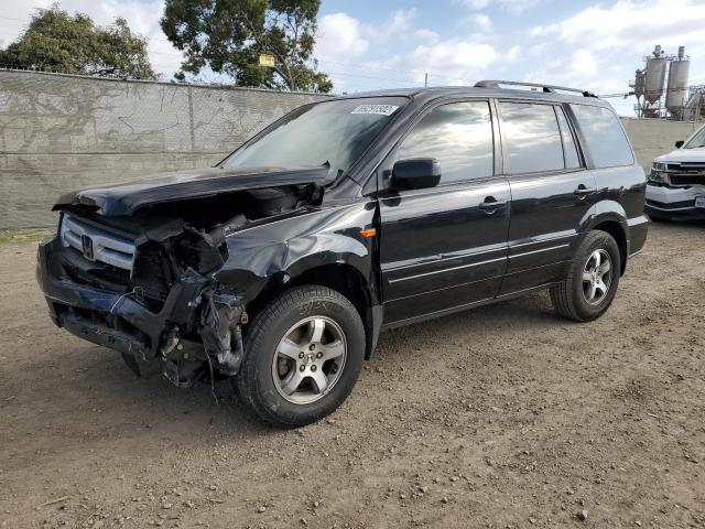 HONDA PILOT EX 2006 with VIN 5FNYF28506B030347 - Photo from auction