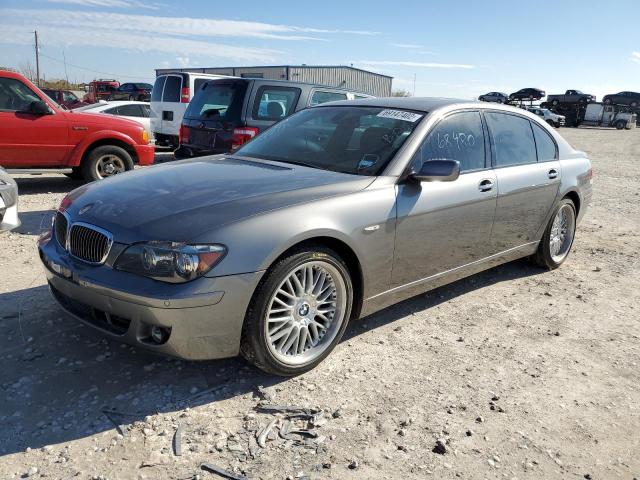 BMW 750 2007 with VIN WBAHN83557DT67874 - Photo from auction
