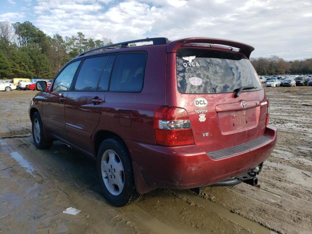Photo 2 from auction – 2005 TOYOTA HIGHLANDER with VIN JTEDP21A850066282