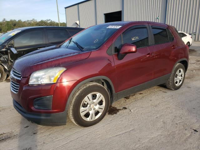 CHEVROLET TRAX LS 2016 with VIN 3GNCJKSB4GL118934 - Photo from auction