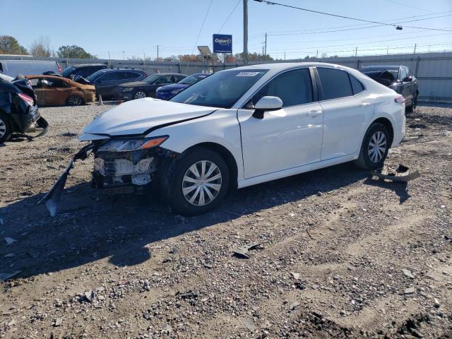 TOYOTA CAMRY LE 2022 with VIN 4T1C31AK2NU599313 - Photo from auction