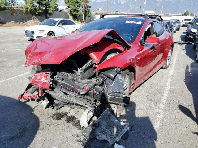 TESLA MODEL S 2017 with VIN 5YJSA1E15HF178951 - Photo from auction