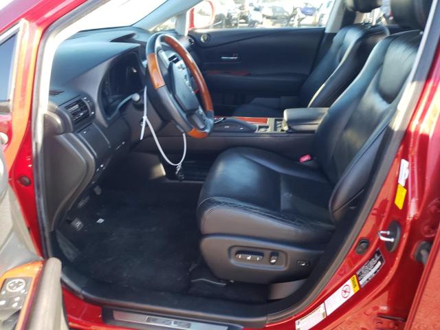 Photo 7 from auction – 2010 LEXUS RX 350 with VIN JTJZK1BAXA2406514