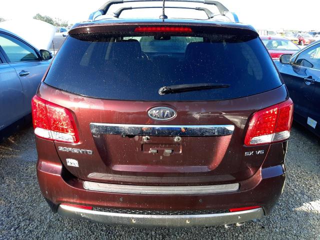 Photo 6 from auction – 2012 KIA SORENTO SX with VIN 5XYKWDA2XCG266073