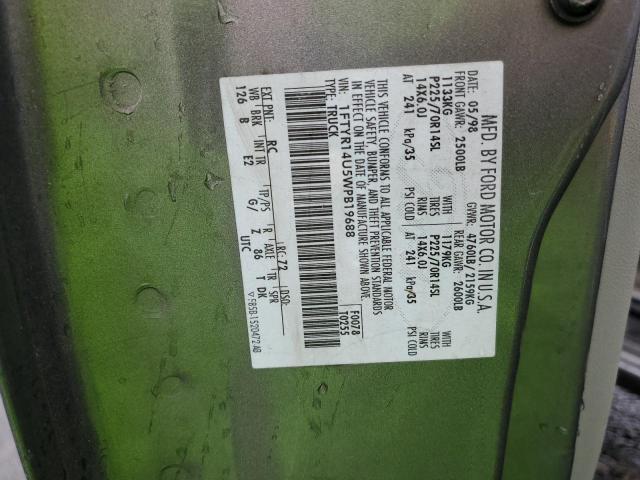 Photo 10 from auction – 1998 FORD RANGER SUP with VIN 1FTYR14U5WPB19688