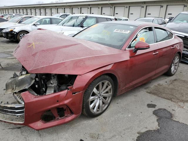 AUDI A5 PREMIUM 2018 with VIN WAUBNCF51JA130120 - Photo from auction