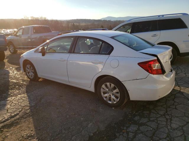Photo 2 from auction – 2012 HONDA CIVIC LX with VIN 19XFB2F53CE391093