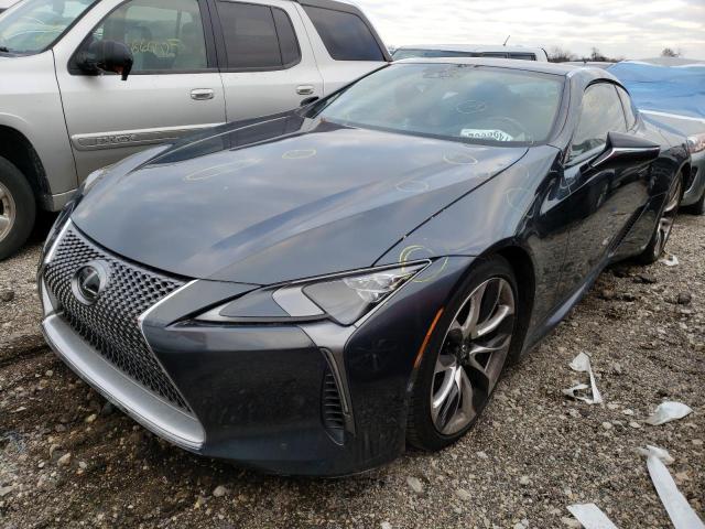 LEXUS LC 500 2018 with VIN JTHHP5AY9JA002209 - Photo from auction