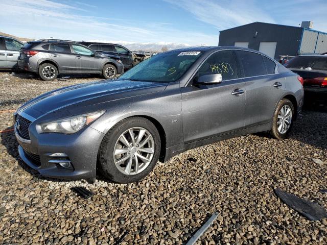INFINITI Q50 PREMIU 2016 with VIN JN1EV7AR1GM345511 - Photo from auction