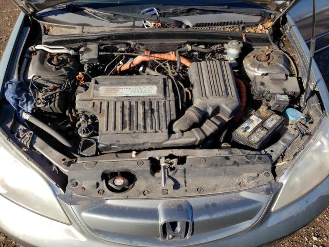 Photo 11 from auction – 2004 HONDA CIVIC HYBR with VIN JHMES96604S004056