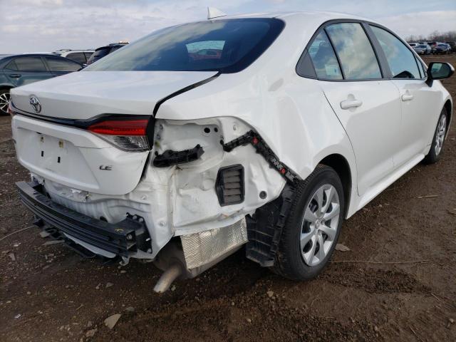 Photo 3 from auction – 2021 TOYOTA COROLLA LE with VIN 5YFEPMAE1MP260910