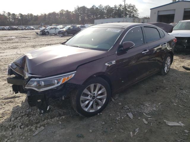 KIA OPTIMA EX 2017 with VIN 5XXGU4L37HG144297 - Photo from auction