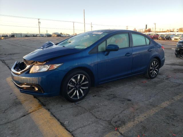 HONDA CIVIC EXL 2014 with VIN 19XFB2F9XEE048187 - Photo from auction