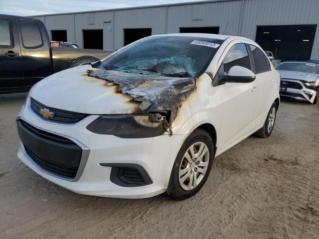 CHEVROLET SONIC LS 2017 with VIN 1G1JB5SH4H4168915 - Photo from auction