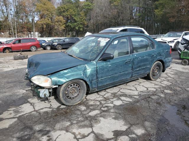 Photo 1 from auction – 2000 HONDA CIVIC BASE with VIN 2HGEJ6619YH589466