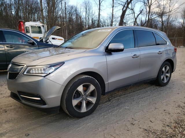 ACURA MDX 2016 with VIN 5FRYD4H25GB034417 - Photo from auction