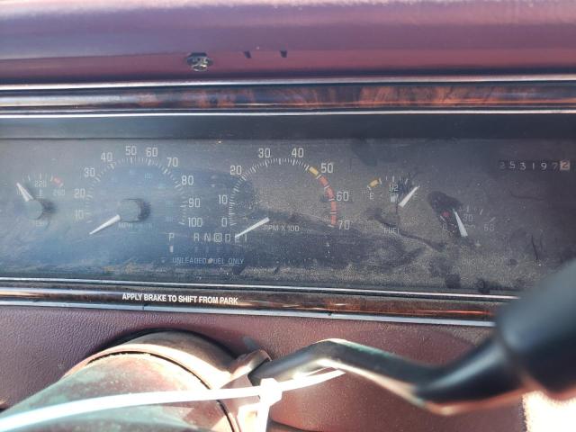 Photo 9 from auction – 1992 BUICK ROADMASTER with VIN 1G4BN5372NR431616