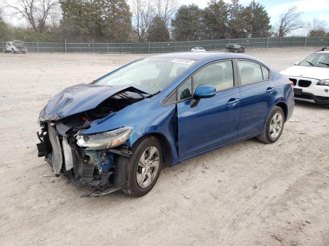 HONDA CIVIC LX 2013 with VIN 2HGFB2F57DH563181 - Photo from auction