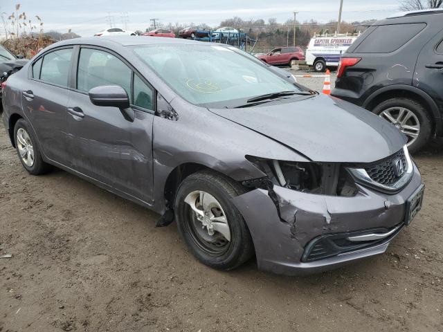 Photo 4 from auction – 2015 HONDA CIVIC LX with VIN 19XFB2F58FE232624