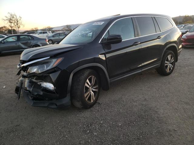 HONDA PILOT EXL 2016 with VIN 5FNYF6H56GB041796 - Photo from auction