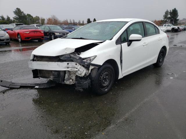 HONDA CIVIC LX 2015 with VIN 19XFB2F54FE706875 - Photo from auction