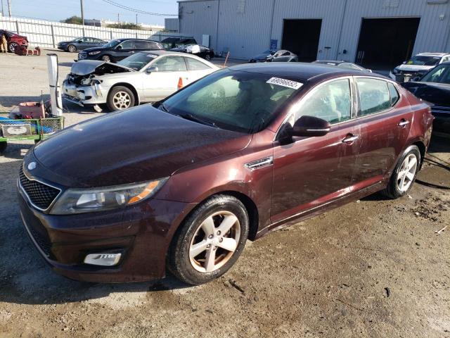 KIA OPTIMA LX 2014 with VIN 5XXGM4A72EG282248 - Photo from auction