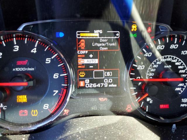 Photo 9 from auction – 2020 SUBARU WRX STI with VIN JF1VA2E60L9834285