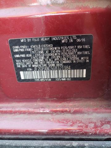 Photo 14 from auction – 2016 SUBARU CROSSTREK with VIN JF2GPANC5G8321984