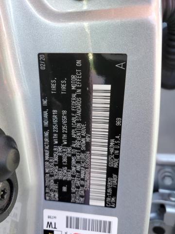 Photo 14 from auction – 2020 TOYOTA HIGHLANDER with VIN 5TDGZRBH0LS506084