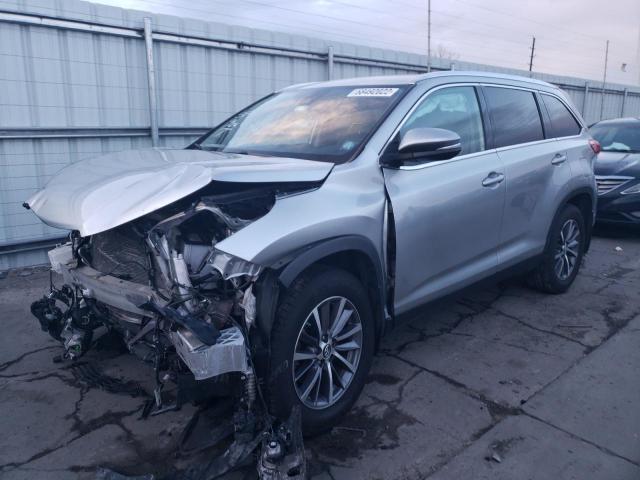 Photo 1 from auction – 2019 TOYOTA HIGHLANDER with VIN 5TDJZRFH9KS584734