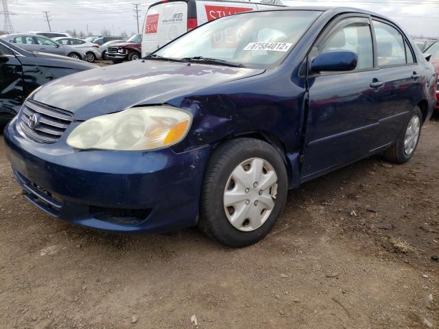 TOYOTA COROLLA CE 2004 with VIN 1NXBR32E84Z317883 - Photo from auction