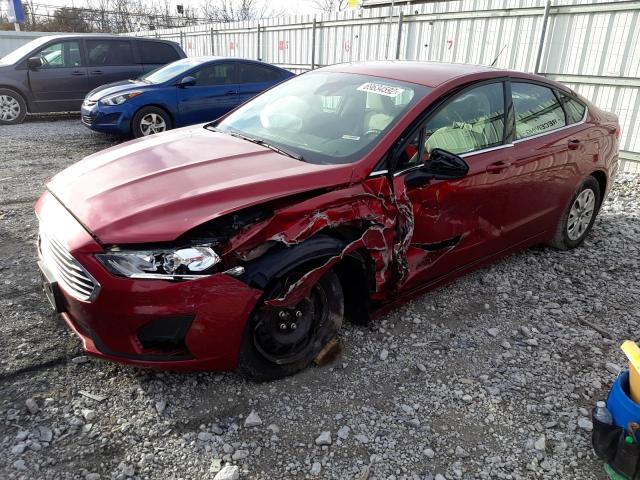 Photo 1 from auction – 2019 FORD FUSION S with VIN 3FA6P0G73KR248924