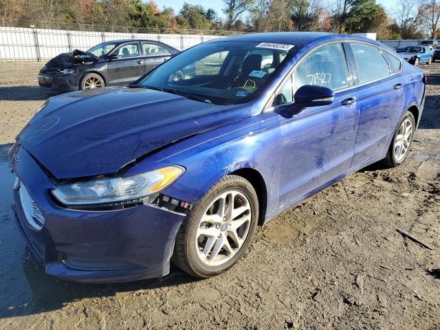 FORD FUSION SE 2013 with VIN 3FA6P0HR0DR378226 - Photo from auction