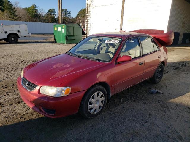 TOYOTA COROLLA 2001 with VIN 2T1BR12E51C433317 - Photo from auction