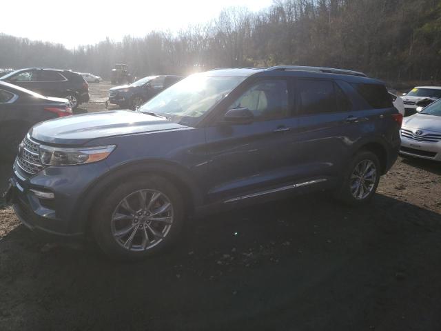 FORD EXPLORER L 2020 with VIN 1FMSK8FH2LGC00075 - Photo from auction