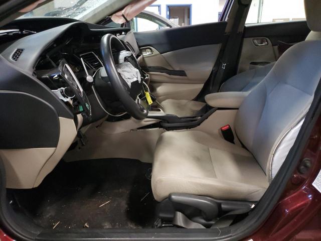 Photo 7 from auction – 2013 HONDA CIVIC LX with VIN 19XFB2F56DE010581