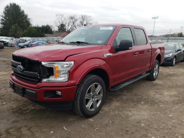 FORD F150 SUPER 2019 with VIN 1FTEW1E55KFB59627 - Photo from auction