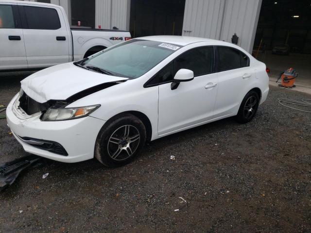 HONDA CIVIC LX 2013 with VIN 19XFB2F5XDE038383 - Photo from auction