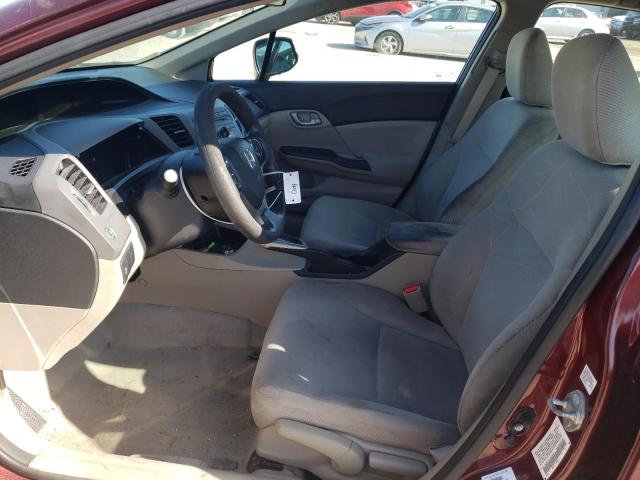Photo 7 from auction – 2012 HONDA CIVIC LX with VIN 2HGFB2F52CH532757