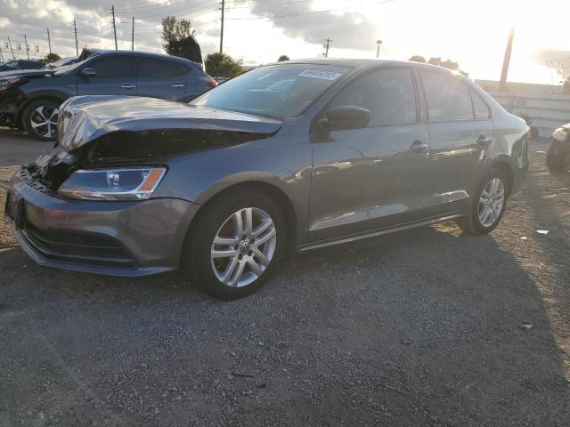 VOLKSWAGEN JETTA BASE 2015 with VIN 3VW2K7AJ0FM217814 - Photo from auction