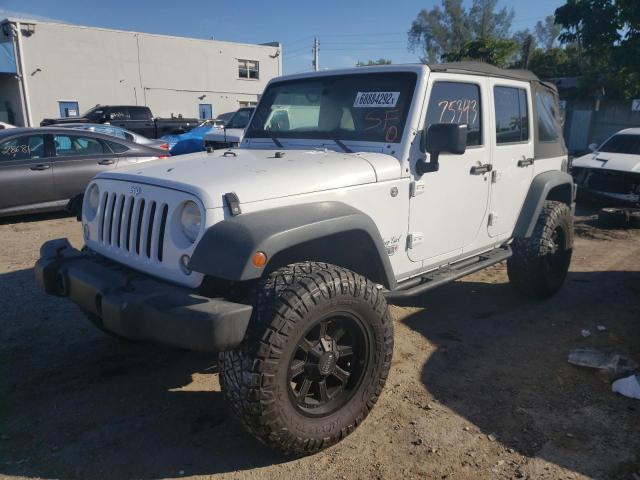 JEEP WRANGLER U 2014 with VIN 1C4BJWDG3EL269437 - Photo from auction