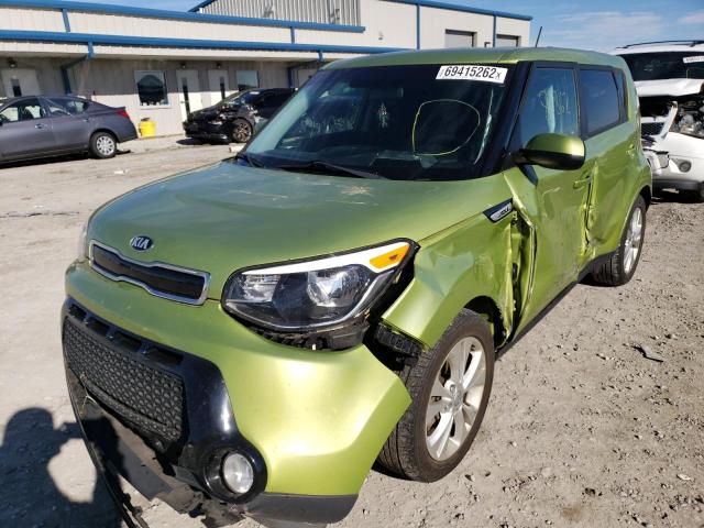 KIA SOUL + 2016 with VIN KNDJP3A51G7861930 - Photo from auction