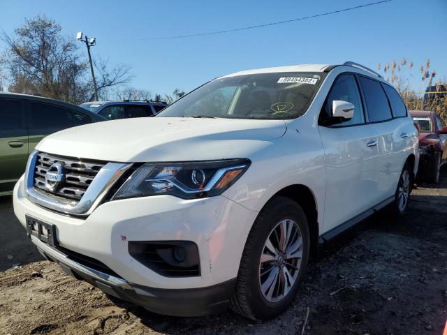 NISSAN PATHFINDER 2018 with VIN 5N1DR2MM8JC642073 - Photo from auction