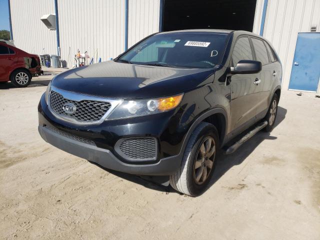 KIA SORENTO BA 2011 with VIN 5XYKT3A19BG150744 - Photo from auction