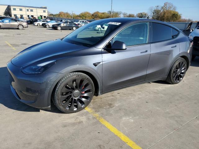 TESLA MODEL Y 2022 with VIN 7SAYGDEFXNF337340 - Photo from auction